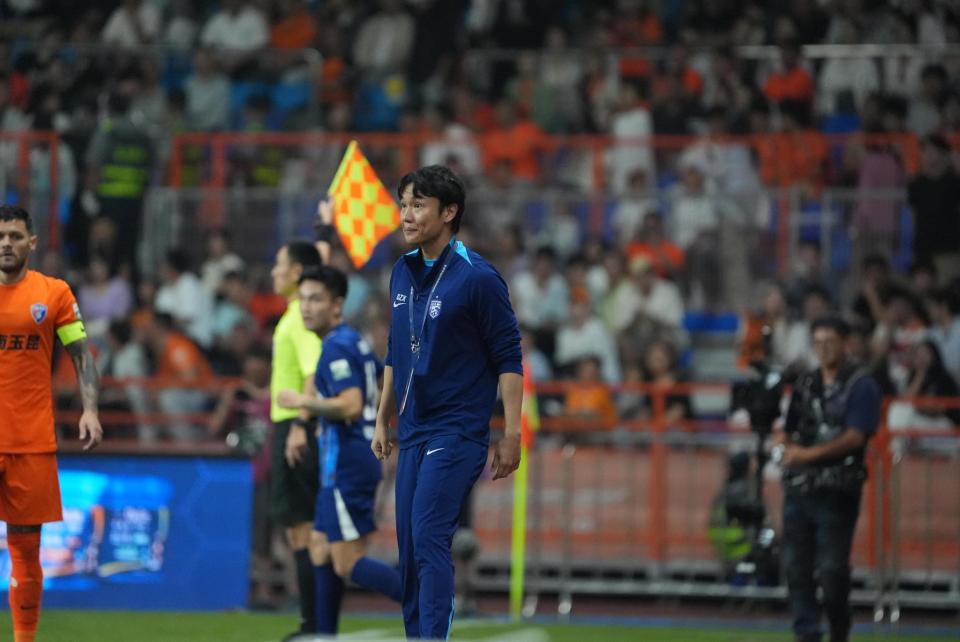 比赛尾声他 比赛尾声他