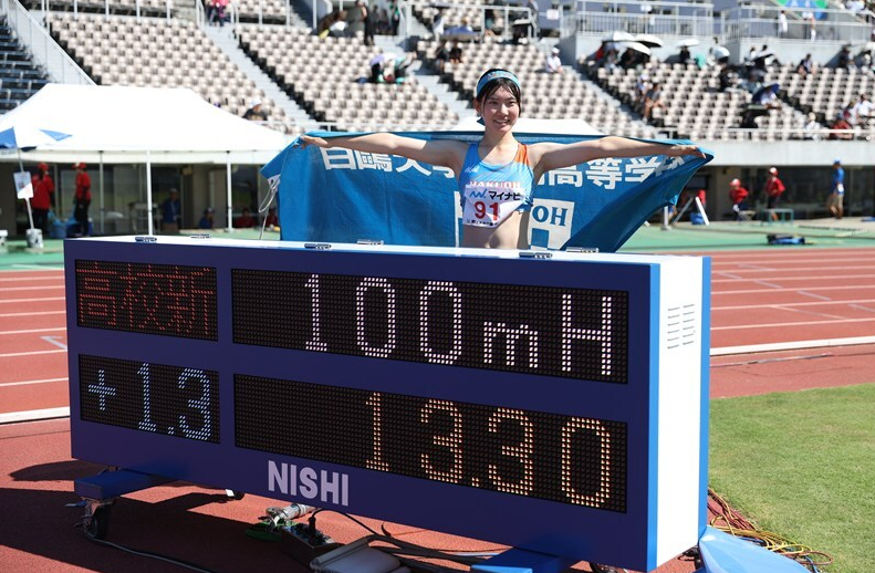 她决赛跑出, 女子, 在主要参加